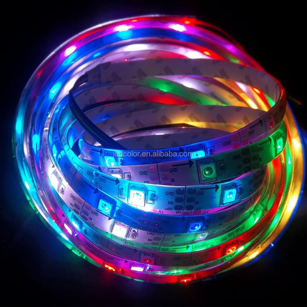 addressable rgb ws28112 cuttable led strip light 2812