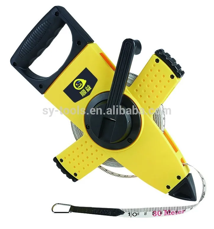 2019 20m 30m 50m 100m 120m Long Distance Measuring Tape Metal Case Building Construction Tape