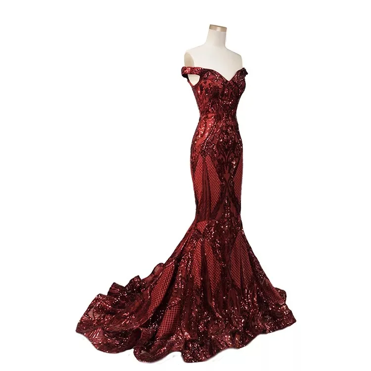 

Elegant embroidery sequin lace fabric, Customized color