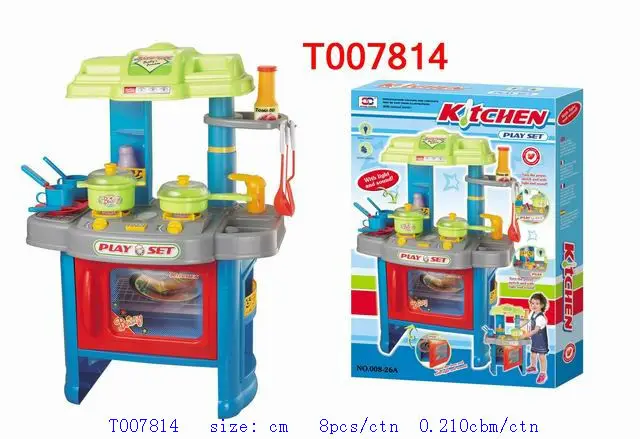 panas penjualan plastik mainan  set  bermain kitchen  set  