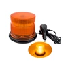DC12V amber led rotating emergency strobe light with magnetic base