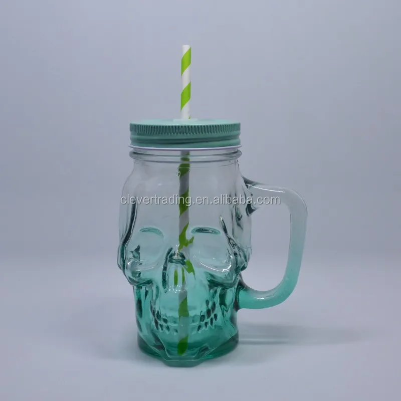 12oz to 20oz Single Wall Wholesale Plastic Mason Jar for Hot Drinks with Aluminium Lid