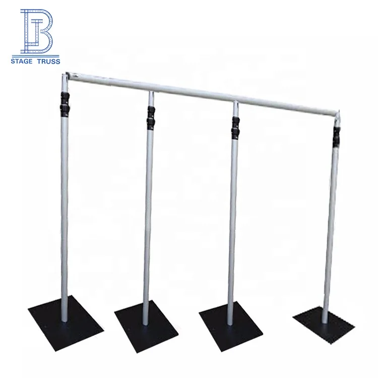 Portable Wedding Pipe And Drape Kits Aluminum Curtain Backdrops Wedding