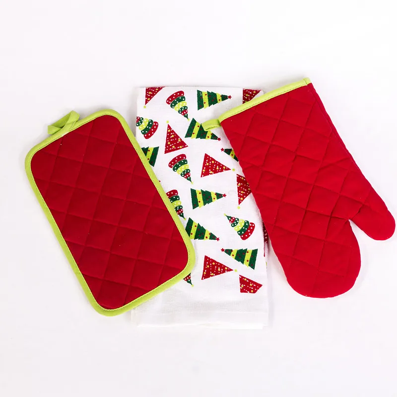 Custom Printed Kitchen Design Cotton Christmas Pot Holder Buy