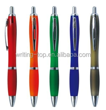 
2017 advertising logo customized plastic ballpen 