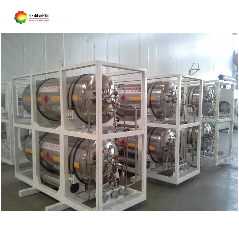 
Customized Liquiefied Gas Cryogenic LNG Cylinder with different volume 