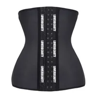 

New Design Custom Logo Adjustable 3 Hooks Tummy Control Waist Shaper Latex Waist Trainer Private Label