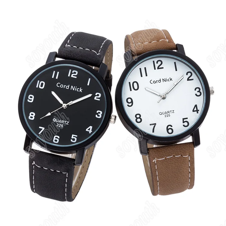 

2016 fashion Chinese number watch charm homemad watch men's watches hot