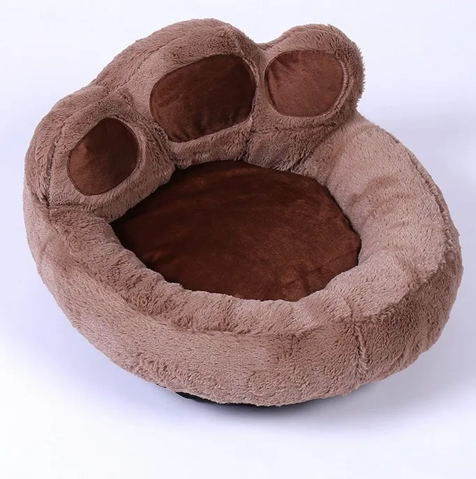 plush puppy bed