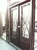 Entry door Wrought Iron double doors steel doors made in China double steel Tempered glass iron entry doors Yahoo US Australia