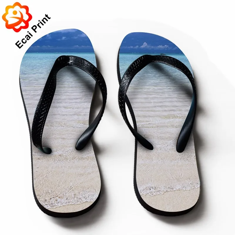 2016 hot sell custom rubber sandals with designs