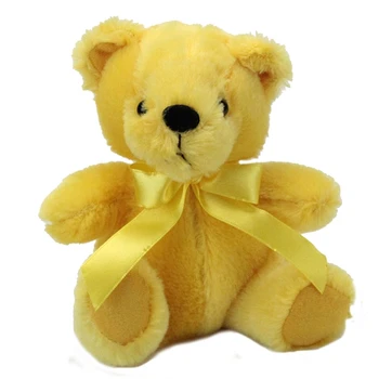 yellow colour big teddy bear