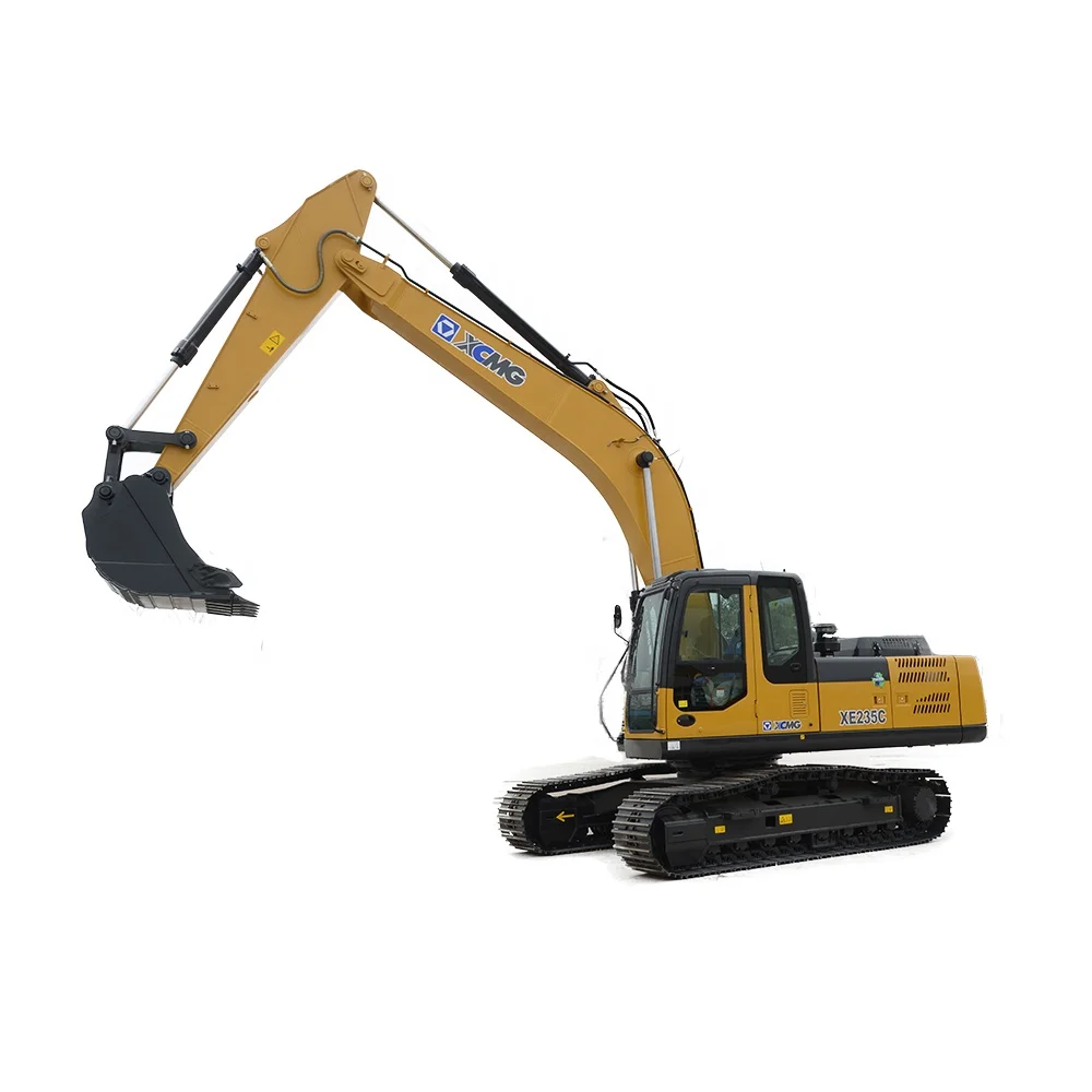 Hot sale XE235C china crawler excavator with pile hammer cheap price
