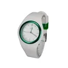 Factory Price Custom Design White Silicone Wrist Band Watch