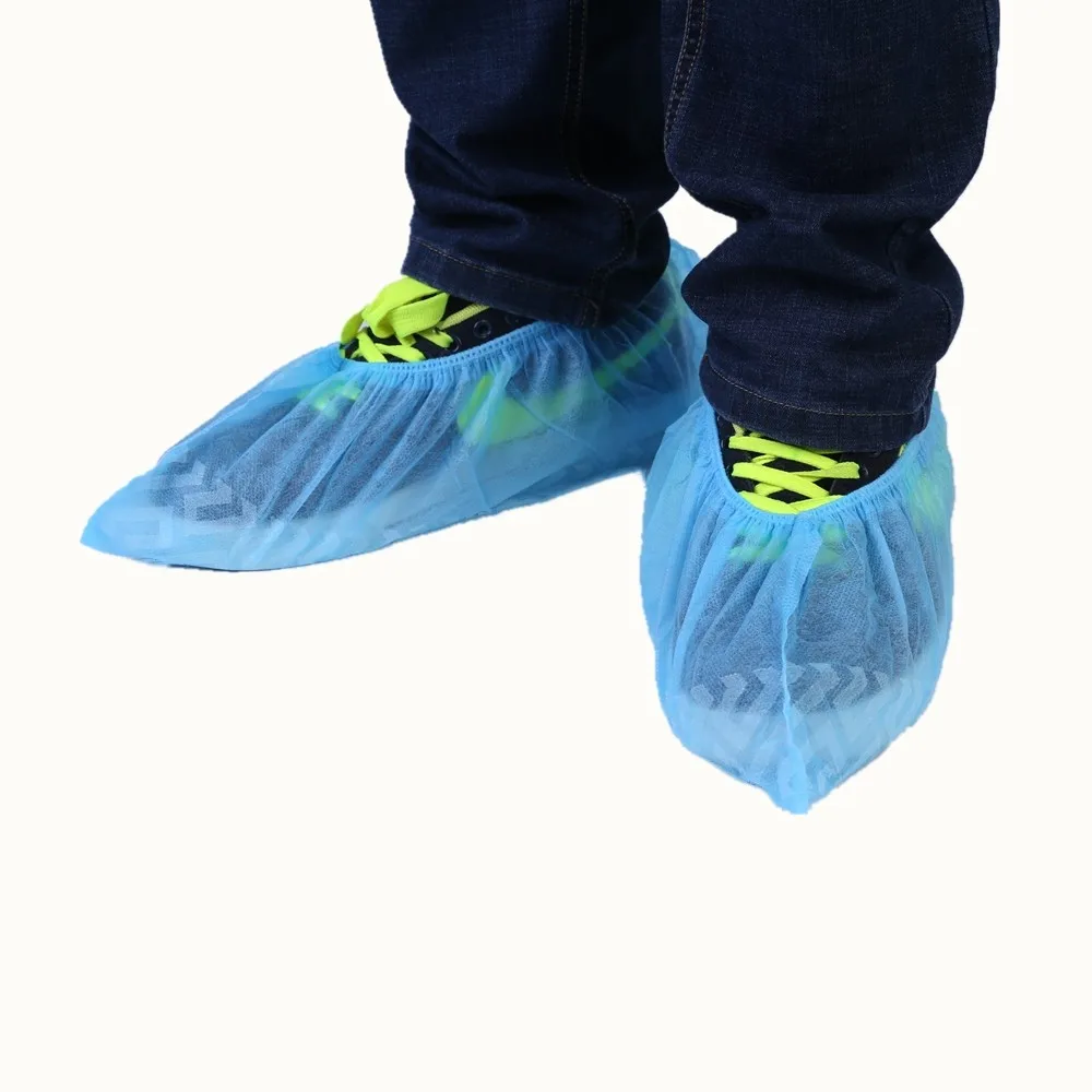 Disposable Cleanroom Recycled Anti Slip Non Woven Shoe Cover Buy Non