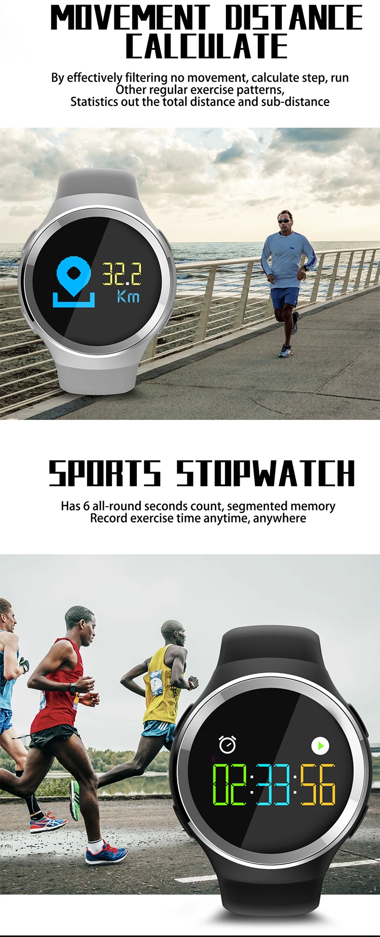 IP 68 heart rate consumer electronics in March Expo smart wristbracelet