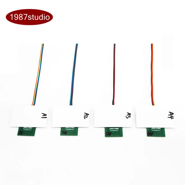 

1987studio escape room props outdoor and indoor playground equipment props Four RFID cards