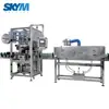 Drinking Water Plastic Round Bottle PET Can Automatic PVC Shrink Sleeve Labeling Machine