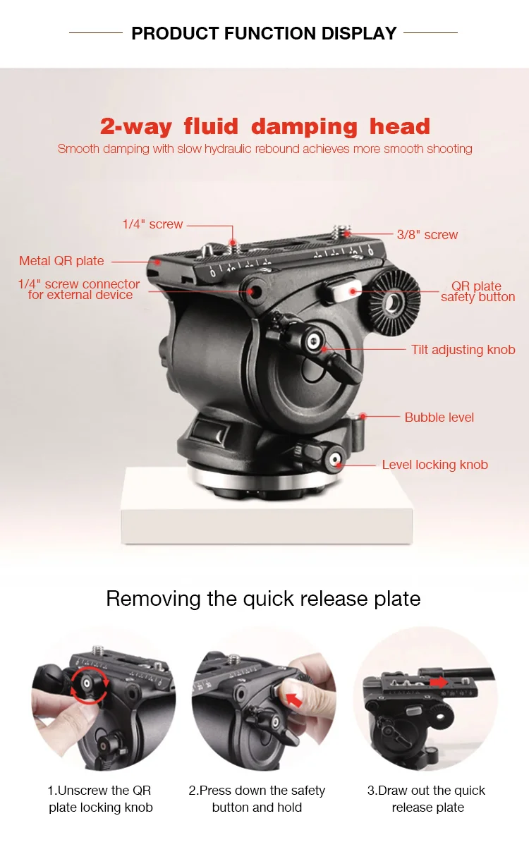 New Style Stick Quick Release Best Monopod For Photography Video Camera