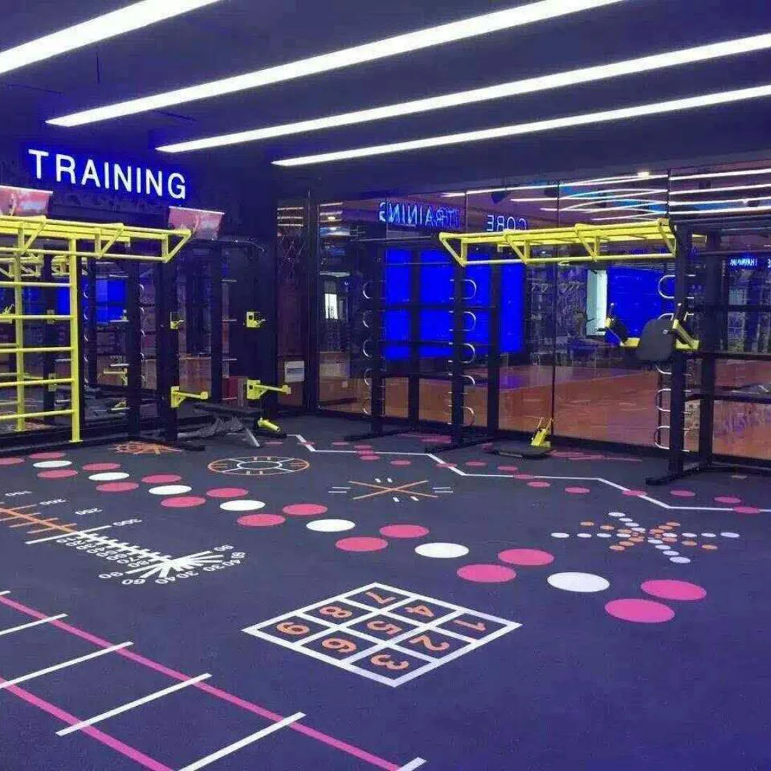 Pvc Anti Slip Gym Fitness Professional Commercial Vinyl Laminate