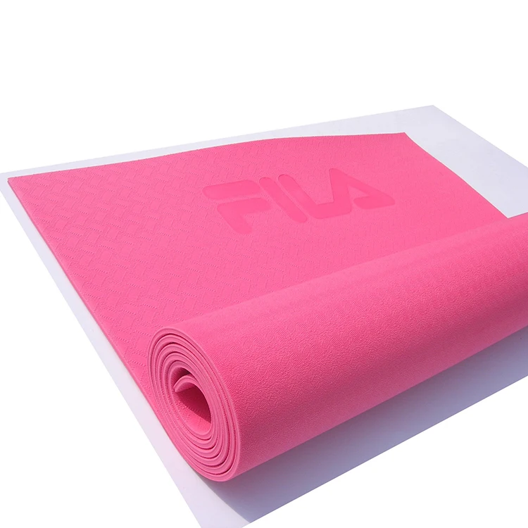 Wholesale Yoga Mat Material Rolls Breathable Gymnastics Rubber