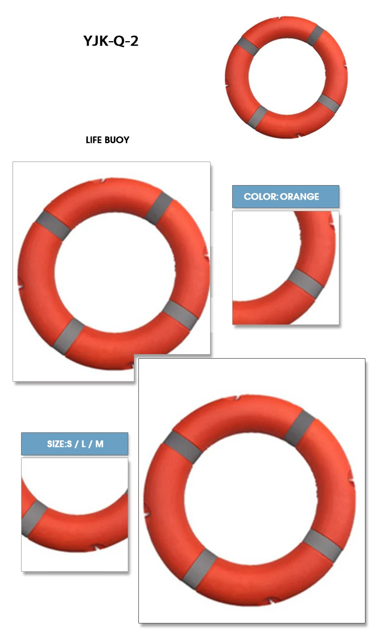 
YJK-Q-2 Quality assured swimming pool life buoy rings for sale 