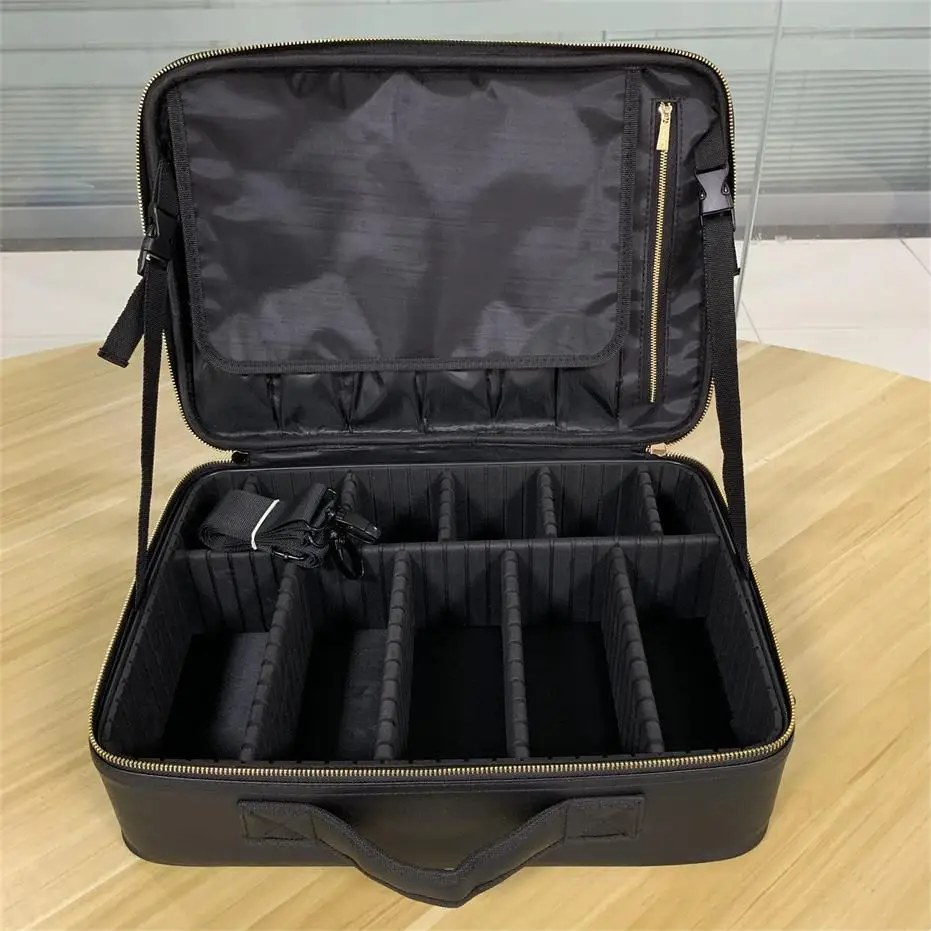 专业化妆包旅行化妆箱大容量化妆组织者储物袋