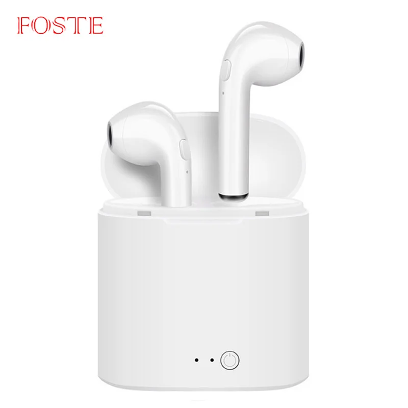 wholesale Mini i7s Tws Headsets True Wireless Stereo Earbuds Bluetooth Earphones with mic for iPhone Android