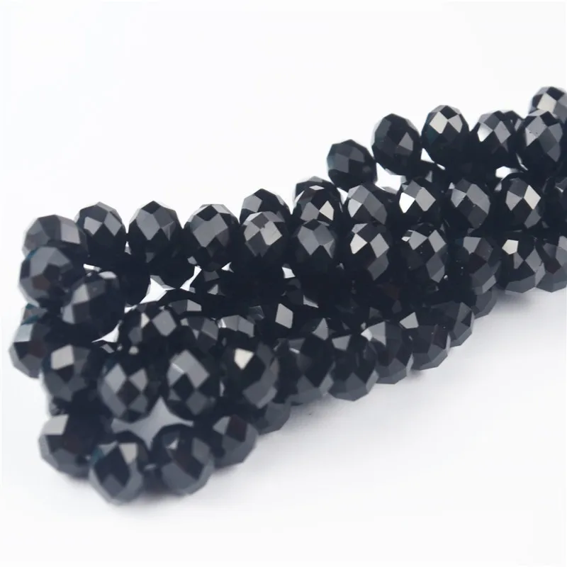 High Quality Beads For Rosary Making Glass Faceted Beads For Saree