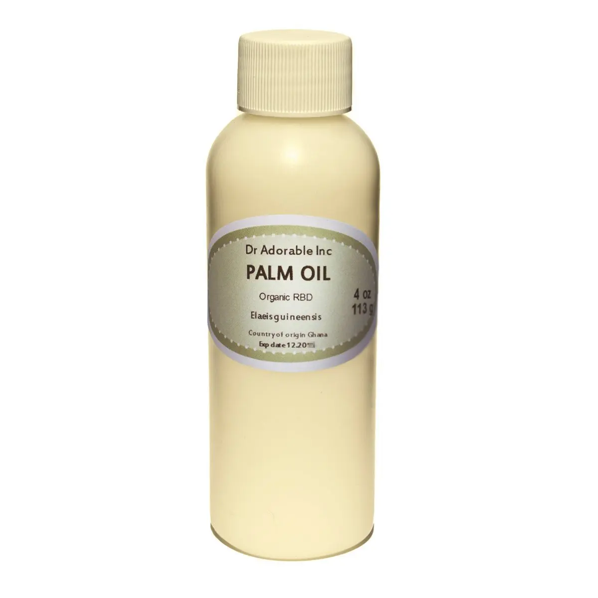 Palm Oil Pure Cold Pressed Organic 4 Oz