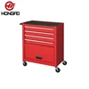 Small Wheeled Wide Tool Chest With Drawers