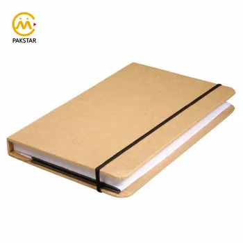 Customized Kraft Cardboard Cover Hardcover Notebook With Logo - Buy ...