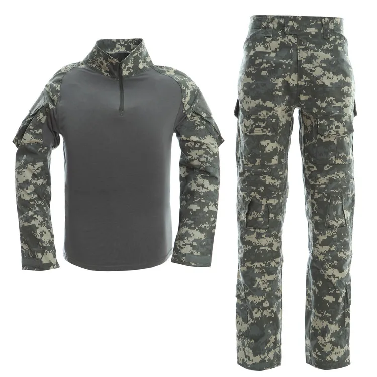 A Complete Set Of Outdoor Military Uniforms Universal Camo Tactical