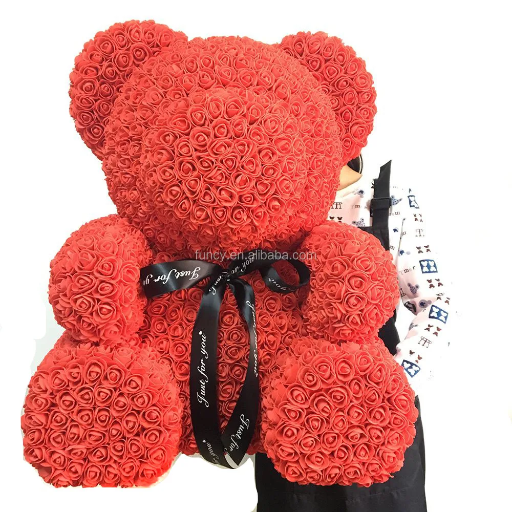 rose bear 40 cm