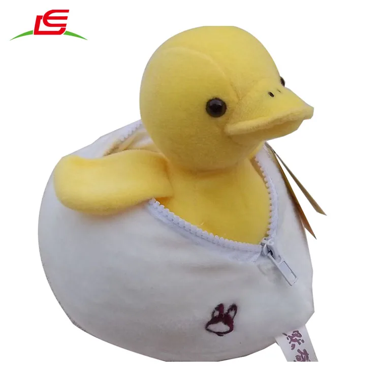 small stuffed duck