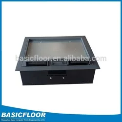 steel perforated raised floor price