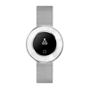 Fashion waterproof leisure ceramic beautiful small dm360 smart watch sport,heart rate,step message remind