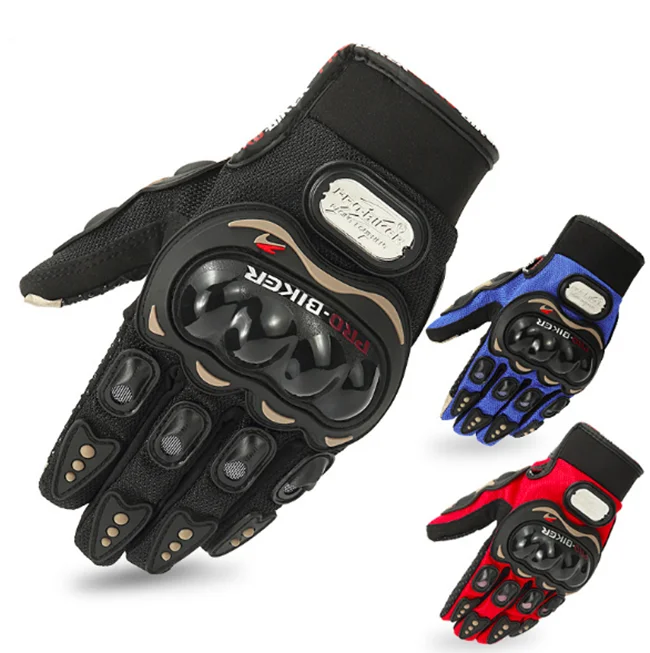 

Hot sale personalized full finger protective anti vibration custom motocross gloves racing