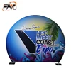 Portable advertising trade show display backdrop booth pop up wall banner with stand