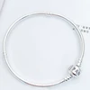 Factory wholesale fit Pandora Silver Bracelet with Silver Clasp