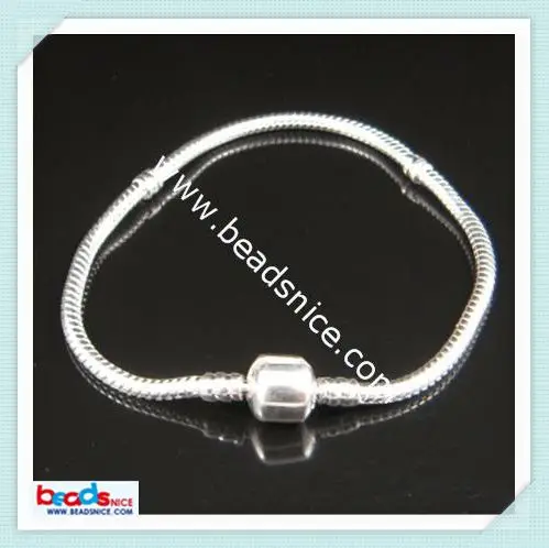 

Beadsnice ID 3949 Sterling Silver European Bracelet 925 silver bracelet