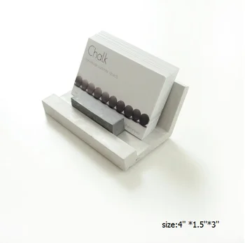 Office Set Handmade Concrete Business Card Holder For Desk Deco Office Set Handmade Concrete Business Card Holder For Desk Deco