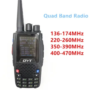 QYT KT 8R Quad Band UHF VHF Handheld Radio