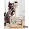 New Design Cat Tree Animal Print With Toy Ball