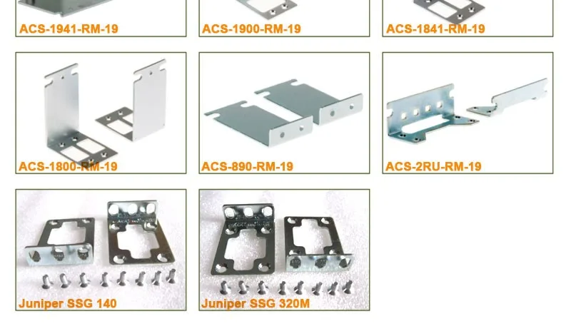 For Cisco RCKMNT-1RU 2960 2960S 3750 3750G 3560 3560G Series Rack Mount Kit