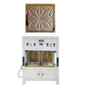 construction used 3d leather panel embossing machinery for making 3d leather wall tiles