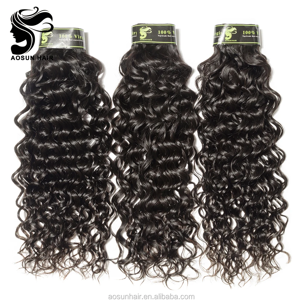 

Aosun cheap bundles Xuchang hair vendors factory wholesale brazilian hair, Natural color