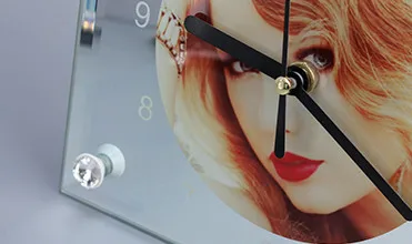glass sublimation courage directly blank factory frame bl clock