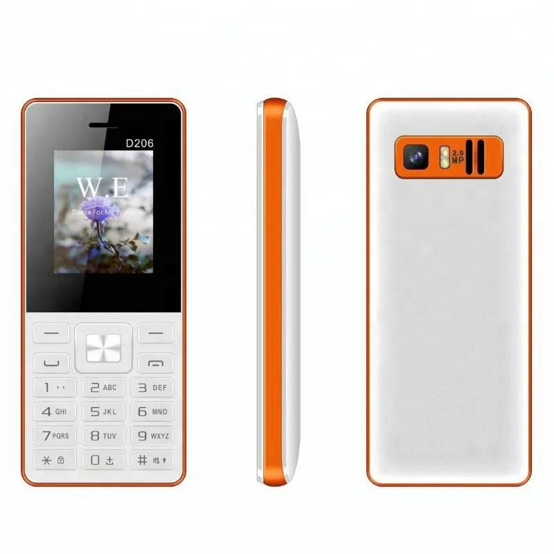 

2018 NEW feature phone mobile with very good price 1.8 inch small size mobile phones, Black;blue;orange