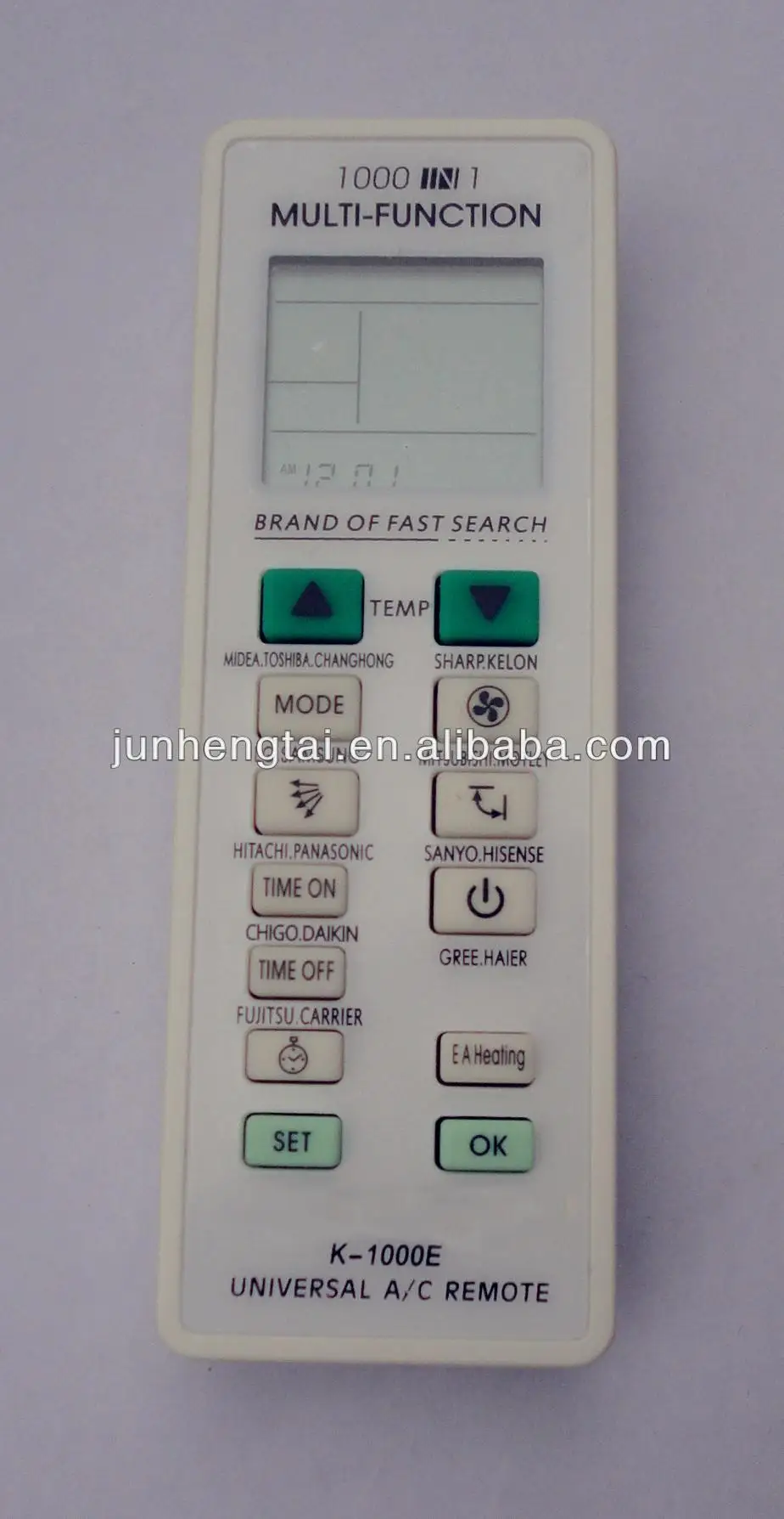 K1000e For Air Conditioner 7 In 1 Universal Remote Control Buy 7 In